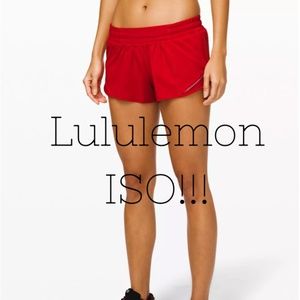Looking for Dark Red hotty hot shorts!!